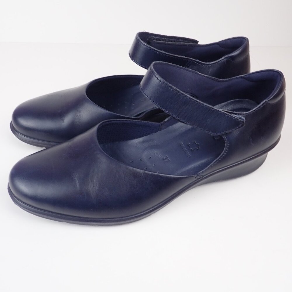 Ecco Felicia Womens 37 US 6/6.5 Mary Jane Wedge Comfort Shoe